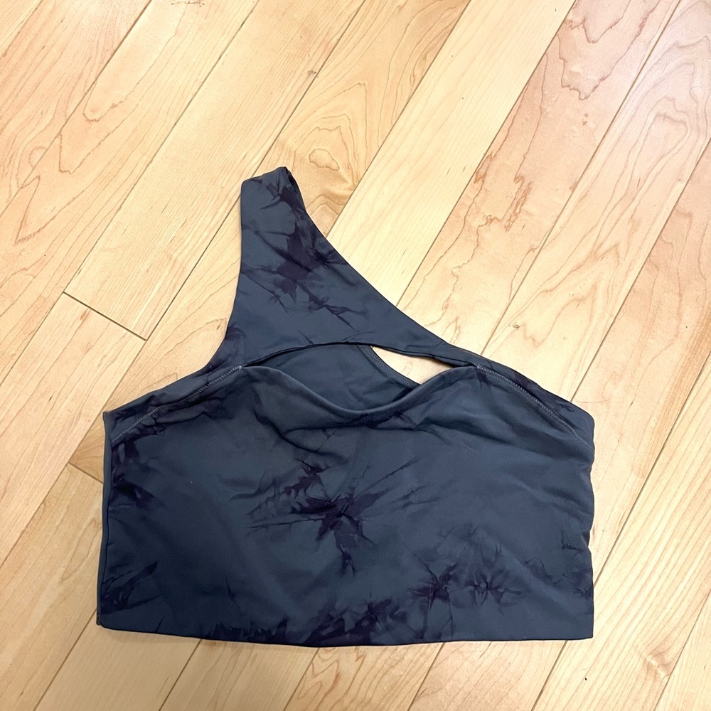 * SET* ALPHALETE Alphalux Force Leggings and matching Asymmetrical Bra - Picture 3 of 5